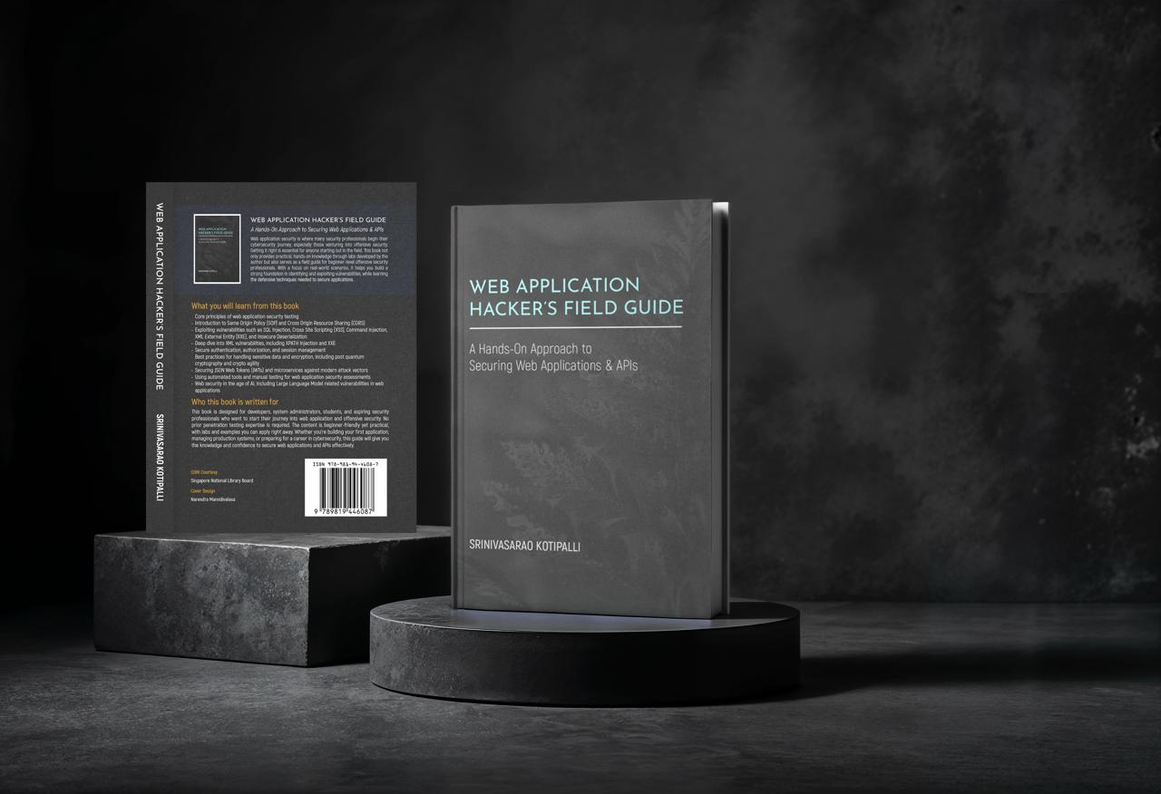 Web Application Hacker's Field Guide - Professional Showcase